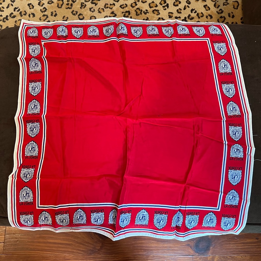 Red la costa Scarf